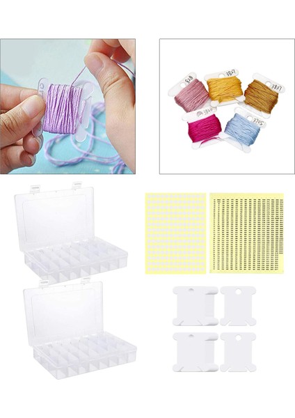 Nakış Ipliği Ör Parçaları 2 Parçalı 150 Makaralı 24 - 24 (Yurt Dışından) fiyatları