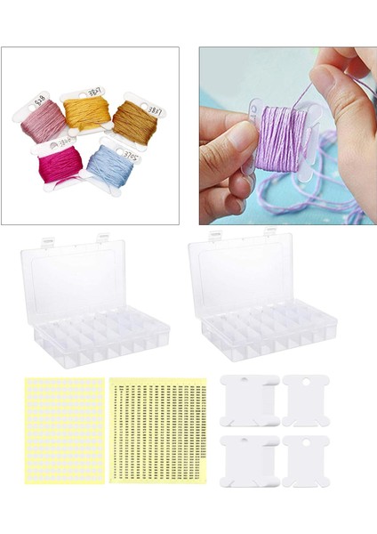 Nakış Ipliği Ör Parçaları 2 Parçalı 150 Makaralı 24 - 24 (Yurt Dışından) modelleri