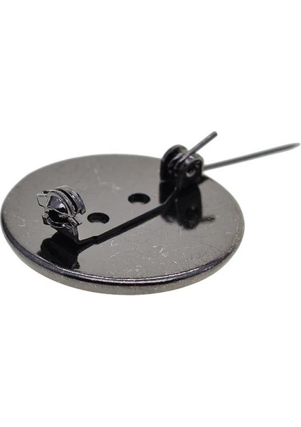 10 25MM Broş Yapımı Boş Cabochon Çerçeve Tepsileri Rozeti (Yurt Dışından) fırsatları