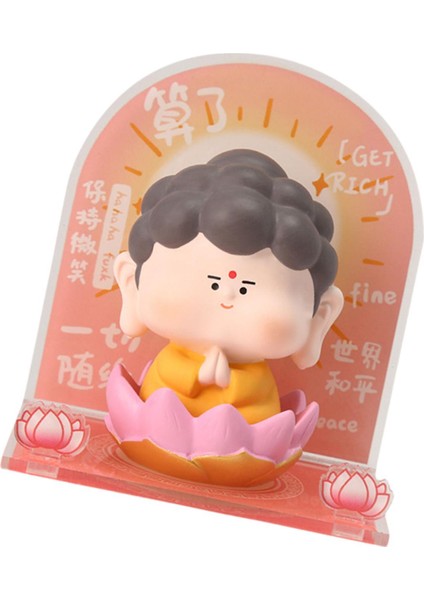 Mini Buda Heykeli Dashboard Dekorasyon Odası B Için Fengshui Heykel (Yurt Dışından) indirimleri