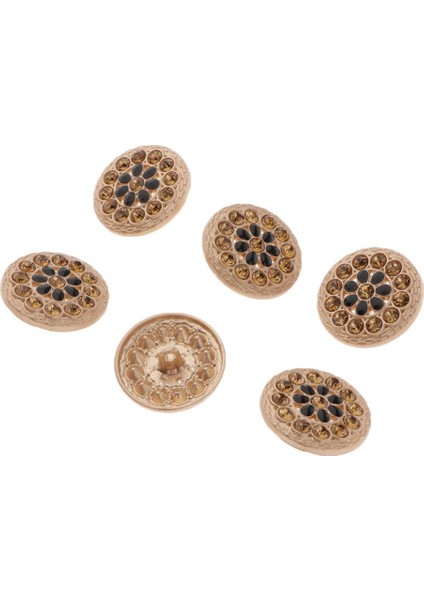 Takım Elbise, Gömlek, Çanta, Şapka, Dikiş Dıy Için 6 Adet Yuvarlak Taklidi Sap Düğmeleri (Yurt Dışından) fırsatları