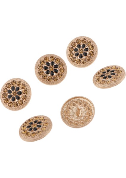 Takım Elbise, Gömlek, Çanta, Şapka, Dikiş Dıy Için 6 Adet Yuvarlak Taklidi Sap Düğmeleri (Yurt Dışından) indirimleri