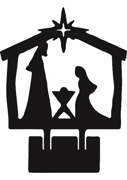 Isa'nın Doğum Süsü Aile Heykeli Dekorasyonları Ev Ş Dekorasyonu D (Yurt Dışından)