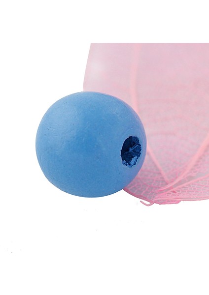 100 Ahşap Kar Desenler Şekiller Yuvarlak Pirinç Büyük 12MM 2.5-3mm Çok (Yurt Dışından) indirimleri