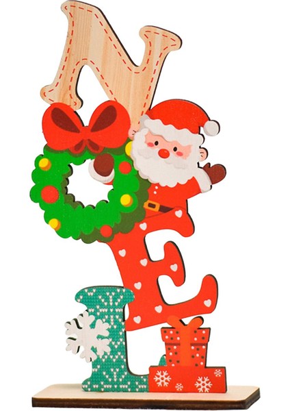 Noel Masa Üstü Dekorasyonu Yatak Odası Raf Şömine Noel Için Noel Süslemesi (Yurt Dışından)