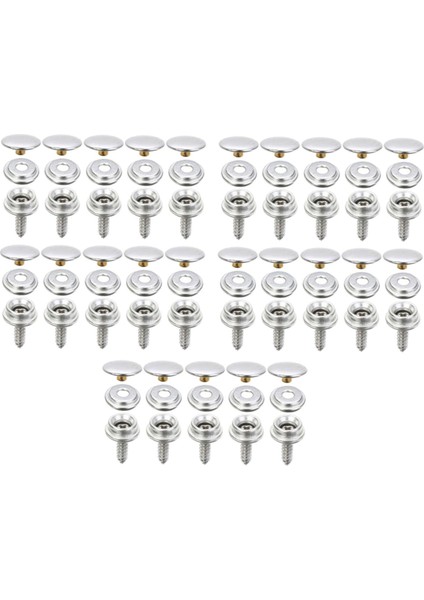 Dikiş Giyim Için Metal Çıtçıt Düğmeler Soket Taşınabilir Paslanmaz Çelik 25 Set (Yurt Dışından) fırsatları