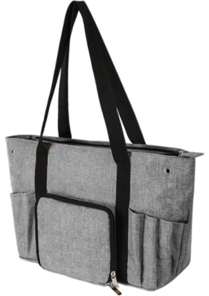 I Çantası Taşınabilir Tığ Işi Tığ Işi Çanta Tote Gri (Yurt Dışından) fiyatları