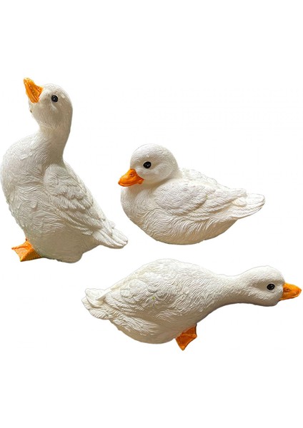 Avlu Dış Odası Için 3 Reçine Heykelleri Süslemeleri (Yurt Dışından)