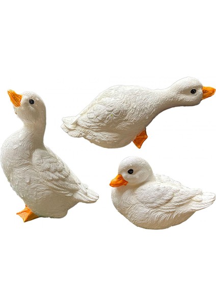 Avlu Dış Odası Için 3 Reçine Heykelleri Süslemeleri (Yurt Dışından) fiyatları