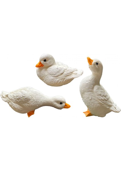 Avlu Dış Odası Için 3 Reçine Heykelleri Süslemeleri (Yurt Dışından) fırsatları