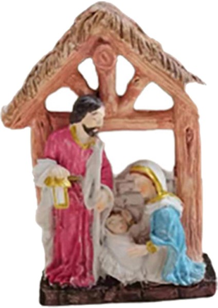 4 "kutsal Aile Heykeli Noel Isa'nın Doğuşu Seti Ev Kapalı Dekor Süsleme (Yurt Dışından) fiyatları