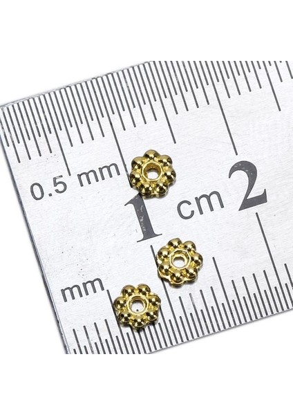 100 4mm Antik Takı Yapımı Çiçek Dıy Bilezikler (Yurt Dışından) fiyatları