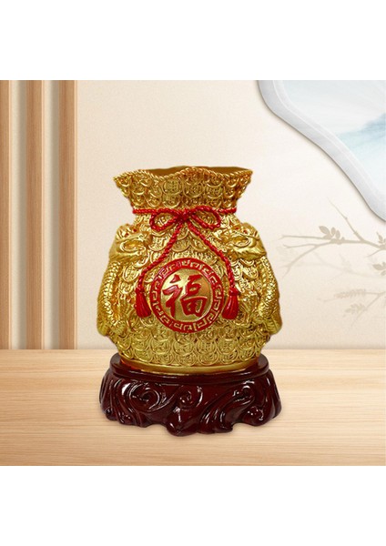 Bahar Şenliği Çanta Çanta Feng Shui Vazo Süs Ekici Pot Yatak Odası Altın (Yurt Dışından) fiyatları