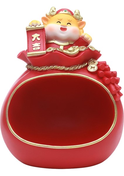 Kitaplık Oturma Odası Ev Için Heykel Depolama Tepsisi Masaüstü Dekor (Yurt Dışından)