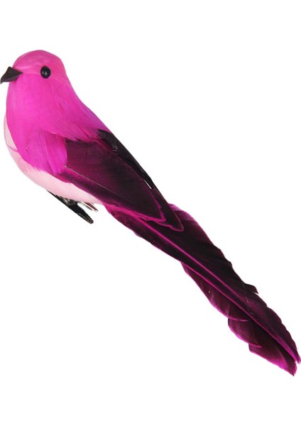 Köpük Kuşlar Figürinler Kuşlar Bahçe Heykeli Pembe (Yurt Dışından)