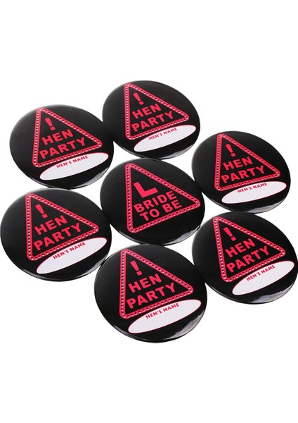 Kiş Ö Isimli Iğne Düğmesi 7'li (Yurt Dışından)