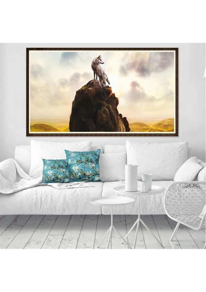 40 x 30CM Için Nakış Ş Sanatları - Kurt (Yurt Dışından) fiyatları