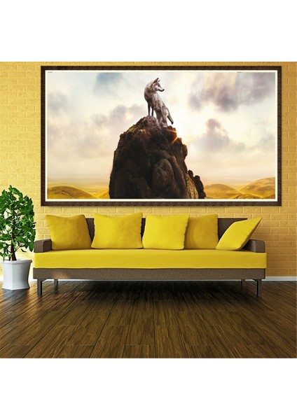 40 x 30CM Için Nakış Ş Sanatları - Kurt (Yurt Dışından) fırsatları