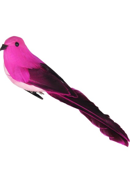 Köpük Kuşlar Figürinler Kuşlar Bahçe Heykeli Pembe (Yurt Dışından)