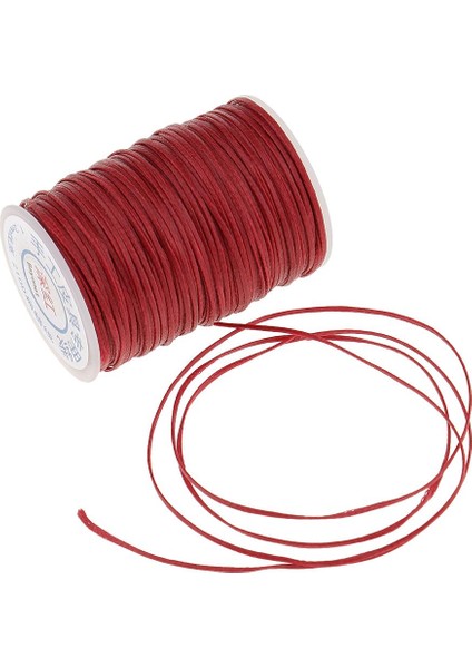 70M Düz Ş Ipliğ El Sanatları Için 1.2mm Irmızı (Yurt Dışından) indirimleri