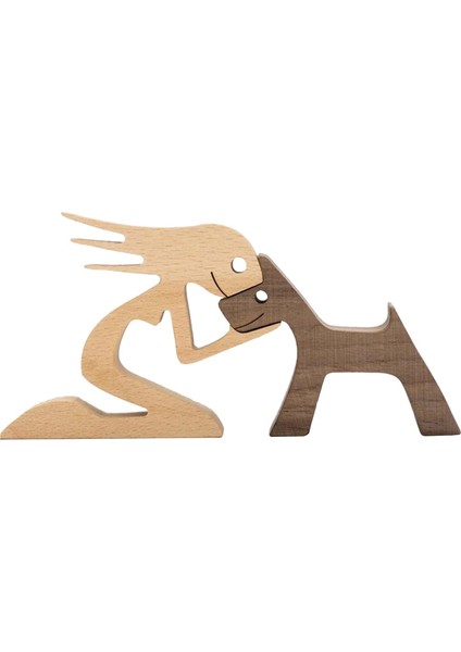 Oyma Ahşap Kadın Heykeli El Oyma Heykel 24.5X12X1.2CM (Yurt Dışından) fiyatları
