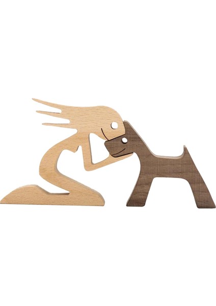 Oyma Ahşap Kadın Heykeli El Oyma Heykel 24.5X12X1.2CM (Yurt Dışından) modelleri