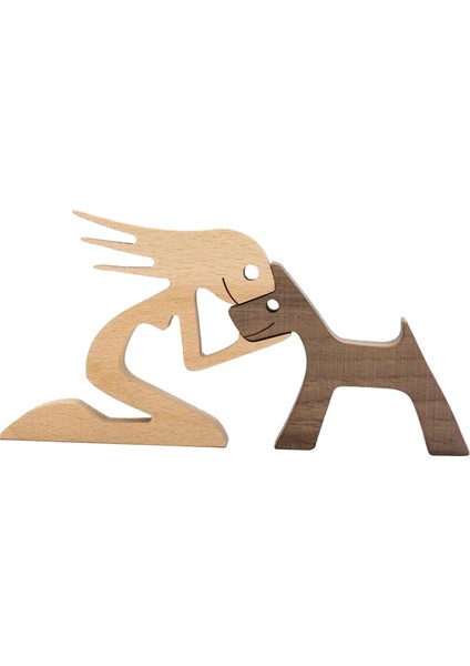 Oyma Ahşap Kadın Heykeli El Oyma Heykel 24.5X12X1.2CM (Yurt Dışından) indirimleri