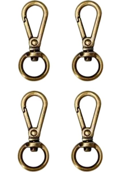4pcs Döner Snap Hooks Tokası, Köpekler, Sırt Çantaları, Torbalar, Bronz Için Istakoz Kıdamları Kanca (Yurt Dışından)