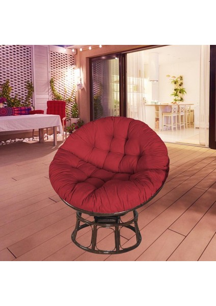 Sandalye Asılı Sandalye Minderi Dış Sandalyesiz Kırmızı (Yurt Dışından)