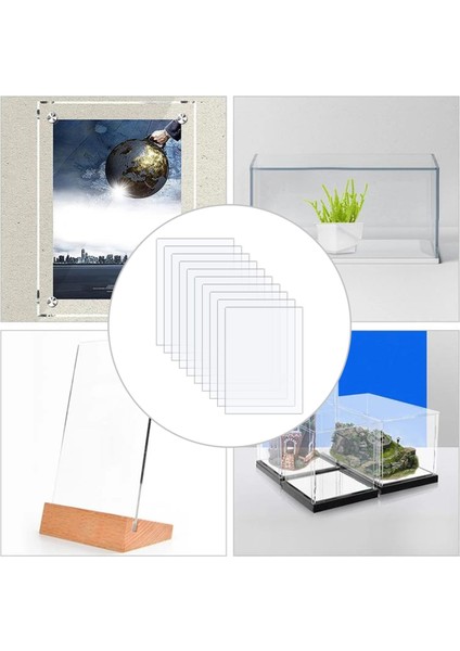 10X Yazılabilir Akrilik Beyaz Tahta Ekran Projeleri Işaretleri Mesaj Panosu Değiştirme 10CMX15CM (Yurt Dışından) modelleri
