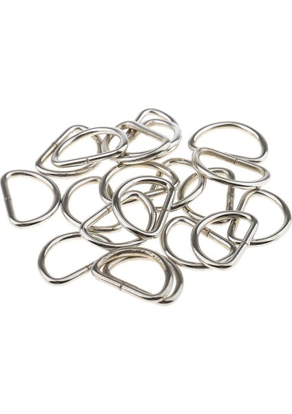 100 Metal D S Dokuma Tokaları Çemberleme Kemerleri Çanta Lehimsiz Dıy 15X10X2MM (Yurt Dışından) indirimleri