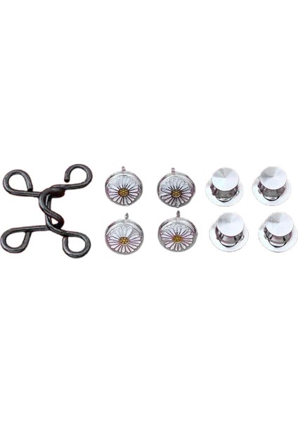 4'lü Bel Kot Tokalı Şletici Düğ Gri (Yurt Dışından)