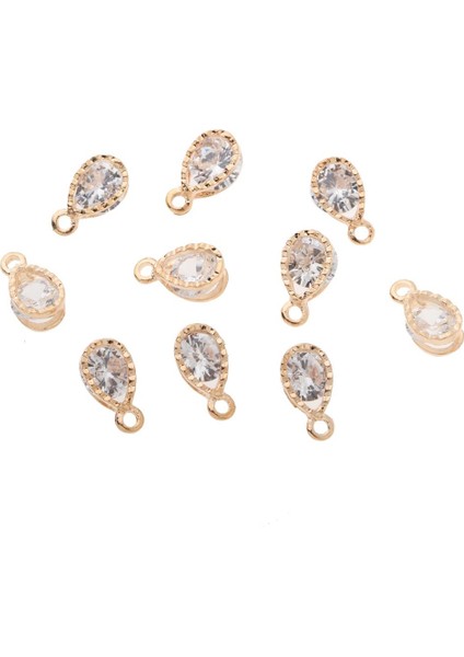 10 Kristal Alaşım Rhinestone Zarar Kolye Dıy Takı Aksesuarları C (Yurt Dışından) fırsatları