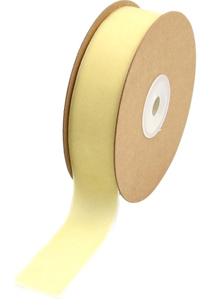 Hediye Paketleme Dekorasyonu El Yapımı El Sanatları Dikiş Bej Makaralı Kadife Kurdele (Yurt Dışından) modelleri