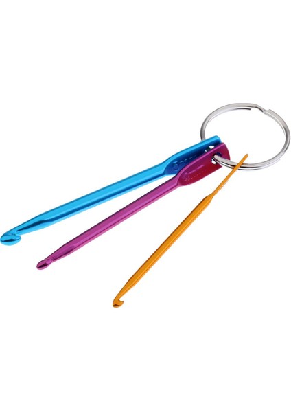 Dıy Craft Örgü Alüminyum Tığ 3mm 4mm 5mm (Yurt Dışından)