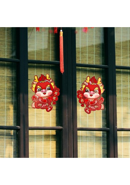 Kutlama A Için 2 Yıl Kapı Çıkartmaları Dekoratif (Yurt Dışından) modelleri