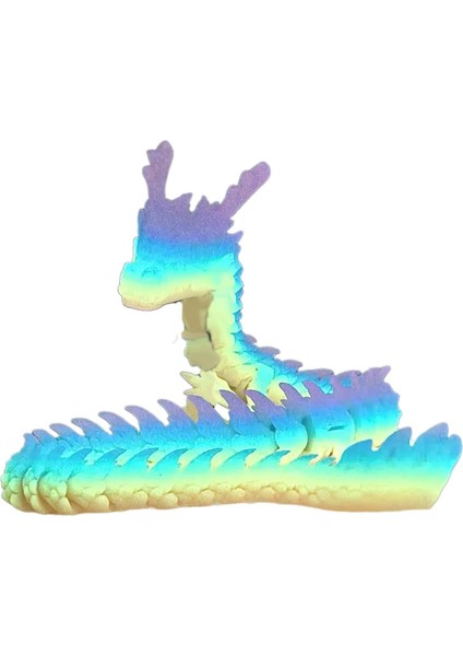 3D Baskılı Ejderha Ejderha Heykelcik Dekor Tatil Çin Ejderhası (Yurt Dışından) modelleri