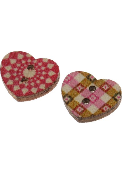 Dıy Craft Için 100 Ş Şekilli Ahşap Düğ (Yurt Dışından) fırsatları