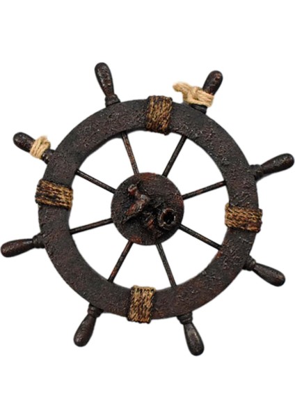 Kapı Fotoğrafçılığı Için Retro Denizci Direksiyon Duvarı Dekor 28CM (Yurt Dışından) modelleri