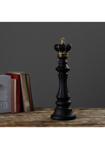 Reçine Satranç Heykeli Süs Heykelcik Mobilyalar Ev I 13X13X40.5 cm (Yurt Dışından) fırsatları