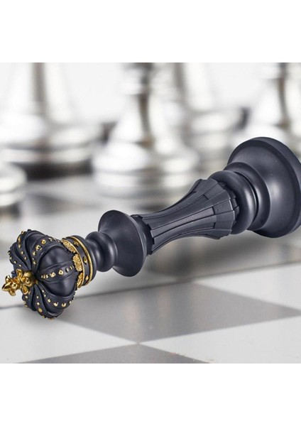 Reçine Satranç Heykeli Süs Heykelcik Mobilyalar Ev I 13X13X40.5 cm (Yurt Dışından) indirimleri