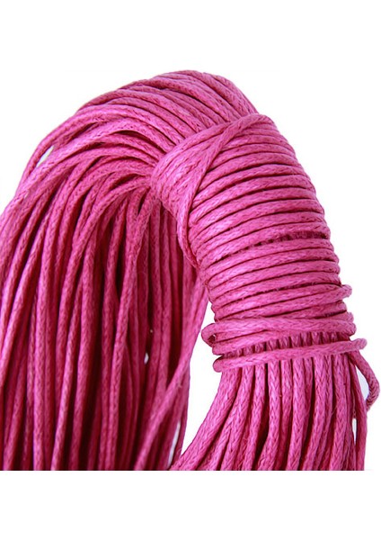 50 Metre Mumlu Pamuklu Ip 1mm - Şok Pembe (Yurt Dışından) modelleri