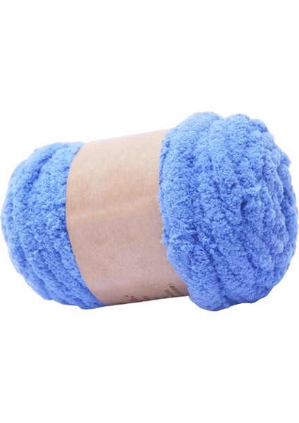 Kalın Tıknaz Iplik Konuları Tığ Halı Yapımı Eşarp Mavisi Için Örgü Ağırlık Ipliği (Yurt Dışından)