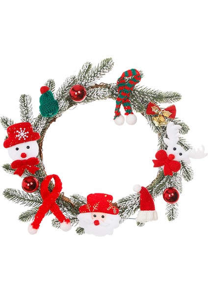 Kapı Asılı Noel Çelenk Süsleme Kapı Çiftlik Evi C Için Noel Çelenk (Yurt Dışından) modelleri