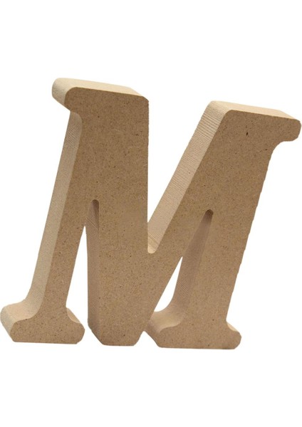 Ahşap , Harfler, Sayı Panoları, Askıları, Dekoratif M (Yurt Dışından)