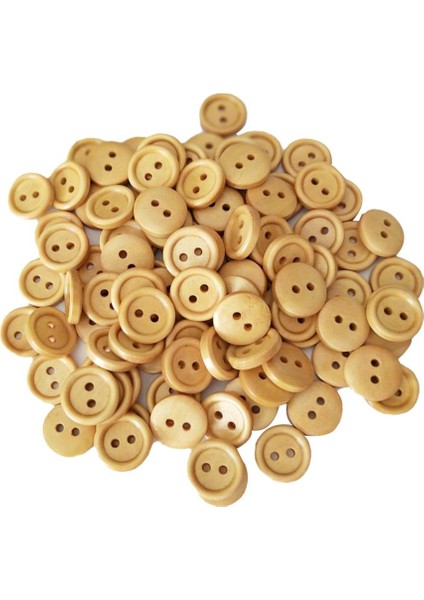 100 Vintage 2 Ahşap Düğ Ş Scrapbooking 15MM (Yurt Dışından) fiyatları