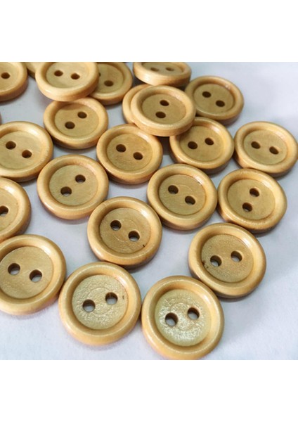 100 Vintage 2 Ahşap Düğ Ş Scrapbooking 15MM (Yurt Dışından) modelleri