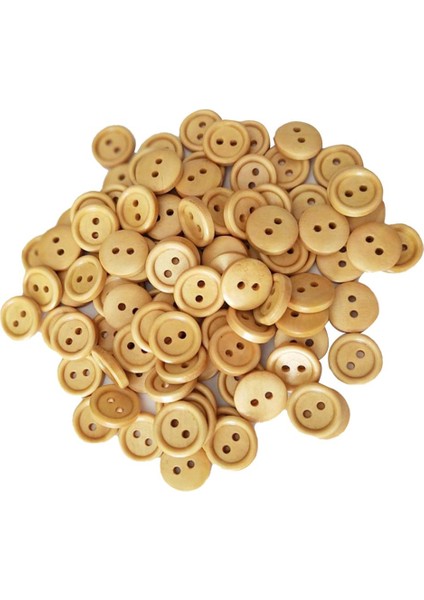 100 Vintage 2 Ahşap Düğ Ş Scrapbooking 15MM (Yurt Dışından) fırsatları