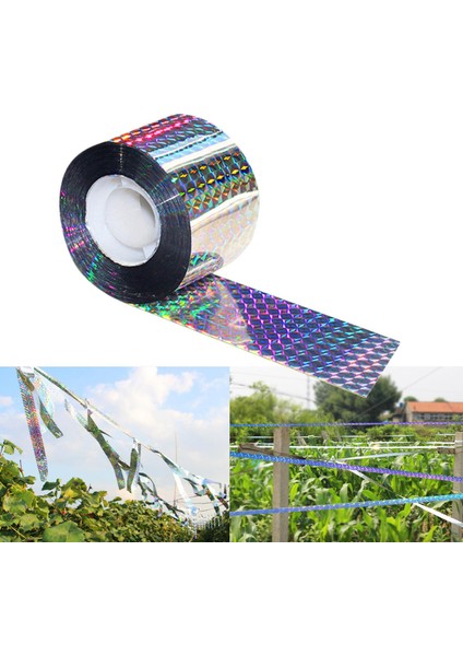 Kuş Korkutma Bandı, Çift Taraflı Flaş Durdurucu In Çarpmasını Önleyen Ş 4.8CMX80M (Yurt Dışından) indirimleri