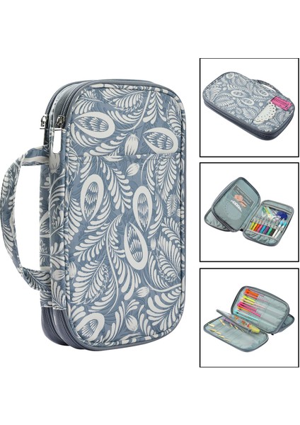 Tığ I I Örgü Çantası Için Öılıfı , Ev Gri Yapraklar (Yurt Dışından) fırsatları